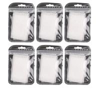 COOLHIYA 60pcs Fibre Nail Extensions Kit for DIY Nail Art White Fiber Material Suitable for Beginners Salon Supply Set