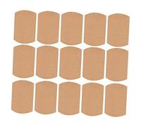 COOLHIYA 60Pcs Kraft Paper Pillow Boxes with Rope Durable Candy Containers for Party Favors and Treats for Birthdays Christmas and Special Occasions