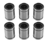 COOLHIYA 6pcs Wheel Bearings: Linear Motion Bearings High Precision 3D Printer Pulley Wheels - Track Guide Rollers 3D Printer Replacement Part