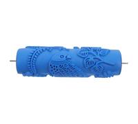 COOLHIYA 7-Inch Rubber Paint Roller Patterned Texture for Wall Embossing and Liquid Wallpaper Painting