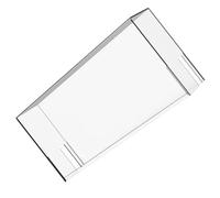 COOLHIYA Acrylic Protective Dust Cover Case for Portable Game Console and OLED Model, Game Console Display Box with Wire Openings, for Display on Game Table