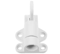 COOLHIYA Aluminium Alloy Double Door Flush Bolt Lock for Sliding Doors Stable and Practical with Easy Installation White Finish