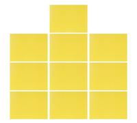 COOLHIYA Beeswax Honeycomb Foundation Sheets Practical Yellow Beehive Base 30pcs Simple Shape , Saving Time for Beehive Building for Honey Nest Construction