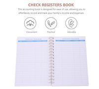 COOLHIYA Budget Journal A5 Financial Organizer with Monthly Budget Planner and Habit Tracker Planner, Paper Material for Realtime Financial Overview, Practical and Aesthetic Expense Tracker
