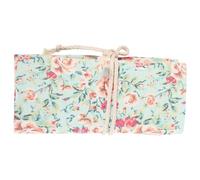 COOLHIYA Canvas Roll up Pencil Case and Safe Design for Art Students Large Capacity Pen Storage Bag with Decorative Shape Appearance to Prevent Pen Point from Breaking to Place