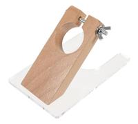 COOLHIYA Carpet Trimmer Guide Holder Practical Wood and Plastic Base with Smooth Surface, Keeps Blades the Same Level for DIY Rug and Carpet for Home Use