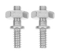 COOLHIYA Chainsaw Guide Plate Screw Nut Set 2Pcs Heavy-Duty Replacement Parts for Stihl170-251 Compatible Chainsaw Repair