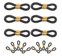 COOLHIYA Chicken Leg Bands Rubber and Metal Material Black 100pcs Adjustable Splay Leg Hobble Brace Corrective Support Poultry Bands for Chicks and Ducks for Newborn Birds