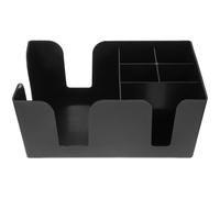 COOLHIYA Coffee and Tea Bag Holder with Sugar Bag Organizer and Compartment Box for Café and Milk Tea Shops