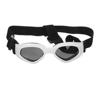 COOLHIYA Dog Goggles: Pet Sunglasses Foldable Dog - Adjustable Strap Protection Eyewear for Small to Medium Breeds - Waterproof Doggy for Beach Hike