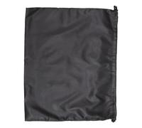 COOLHIYA Drawstring Bags with Thickened Double Rope Design 2pcs Black Silk Dustproof Storage Pouches Foldable and Easy to Store for Household Storage and Business Trips