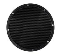 COOLHIYA Drum Practice Pad and Basic Skills Practice Mat Carbon Fiber 10 Inch for Beginners Black Abs Plastic Drum Pad with Practical Design Convenient Accessory