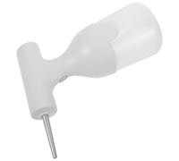 COOLHIYA Electric Facial Cleaning Device White Abs and Silicone Material Bubble Maker with Reliable Multi-functionality Unique Minimalist Style for Daily Face Wash and Shampoo Foaming