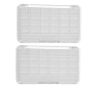 COOLHIYA Empty Makeup Palette Refillable Container 2Pcs Travel-Friendly DIY Cosmetic Organizer for Lipstick and Eyeshadow