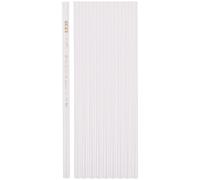 COOLHIYA Fabric Marker Pencils Providing Accurate and Clean Lines Tailors 10pcs White for Sewing Precise Marking with Wood and Wax Material for Sewing and Dressmaking Projects