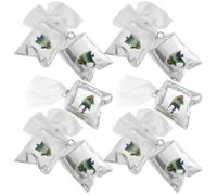 COOLHIYA Fish Key Chain Charms 10pcs Resin Handmade Adorable Gift