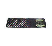 COOLHIYA Foot Massage Mat Foot Care Massager Artificial Leather Pp Material Easy to Carry Travel and Salon Use Relief of Fatigue