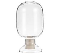 COOLHIYA Glass Sample Bottle and Easy to Operate Design with Smooth Bottle 250ml for School and Experiment Use