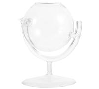 COOLHIYA Globe-Shaped Glassware Glass Goblet Cocktail with Stable Bottom and Non-Slip Design, Elegant for Bar, Restaurant, and Home Use