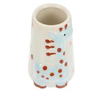 COOLHIYA Hamster Water Bottle Stand for Small Animals, Leak-proof Ceramic Vertical Kettle Holder with Stable Base, Suitable for Family Use and Cage Placement