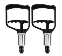 COOLHIYA Handheld Vacuum Cupping Pump 2Pcs Plastic Manual Suction Massage Tools for Physical Therapy and Health Care