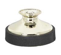 COOLHIYA Lightweight Black Abs Saxophone Mute for Alto Saxophone, Musical Instrument Accessory to Lower the Sound and Prevent Disturbance, for Practice Sessions