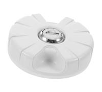 COOLHIYA Motorhome Water Inlet Filler Cap Lockable Gravity Fresh Water Cover with Keys Plastic Diameter 2.6 Inch Suitable for Camping Trailers