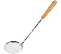 COOLHIYA Non-Stick Kitchen Essentials for Birthday and Holidays Stainless Steel Spoon Ergonomic Covered Handle Comfortable for Handling Chic Simple Texture Handle