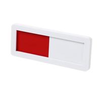 COOLHIYA Open Closed Sign Door Slider Indicator with Self Adhesive Feature for Office and Restroom Use Sliding Privacy Sign for Meeting Rooms and Office Doors