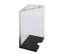 COOLHIYA Playing Card Holder Acrylic Cards Holder Lightweight Chic Decorative Compact Stand with Fine Touch Practical Design Home Accessories