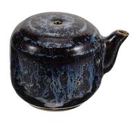 COOLHIYA Porcelain Ink Dropper Ceramic Water Pot for Calligraphy and Brush Painting Blue Glaze Desktop Adornment Traditional Chinese Ink and Water Control