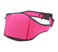 COOLHIYA Portable Neoprene Microphone Holder Belt Bag with Reinforced Edge for Gym Trainer and Stage Actors, Stylish Mic Waist Pack for Dance and Sports Use
