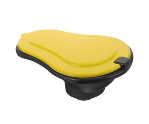 COOLHIYA Portable Plastic Squatting Toilet for Camping and Hiking, Folding and Safe Temporary Toilet Suitable for Outdoor Use and Construction Sites