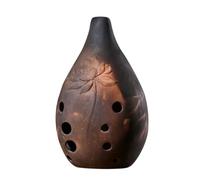 COOLHIYA Professional Ceramic with and Correct Tune 10 Holes Xun Instrument Ocarina for Beginners and Performers Gift for Artists Interested in Ancient Chinese Musical