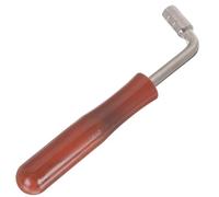 COOLHIYA Professional Dulcimer Wrench Tool Brown Metal Dulcimer Tuning Spanner with Impact Resistance and Adjustable Features for Precise Instrument Tone Tuning