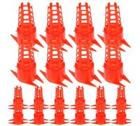 COOLHIYA Queen-Bee Cell Protector Plastic Cage 20pcs Convenient Design for Beekeeping Work