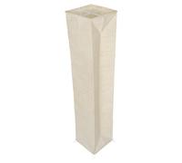COOLHIYA Replacement Paper Floor Lamp Shade, Foldable Japanese-Style Lampshade with Iron Frame, Soft Diffused Light for Bedroom and Reading Areas, Modern Minimalist Design