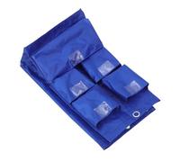 COOLHIYA Replacement Suitable for Housekeeping and Cleaning Supplies Storage and Janitorial Cart Bag Made of Sturdy Oxford Cloth with Spacious Capacity Flexible Compatibility in Cleaning