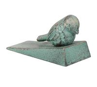 COOLHIYA Retro Cast Iron Bird Door Stoppers for Bedroom Doors and Chores for Floor with Rust Protection for Home