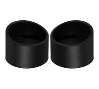 COOLHIYA Rubber Eye Shield to Reduce Impact for 2 Pcs Microscope Eyepiece Cups Diameter Soft Protective Covers and Provide Eye for Lenses and Telescopes