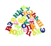 COOLHIYA Russian Alphabet Felt Stickers for Educational Foam Letters for Preschool Wall Decor Safe and Easy to Use Classroom Arts Crafts Supplies