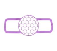 COOLHIYA Silicone Vegetable Steamer Basket with Handle, Multifunctional Handheld Kitchen Steamer and Drain Basket, Easy to Clean and Store, Suitable for Kitchen Use