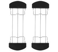 COOLHIYA Toast Racks Easy to Clean 2pcs Stainless Steel Toaster Machine Parts with Reusable Warming Rack, for Steaming and Cooling for Sandwiches and Bread