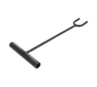 COOLHIYA Water Shut Off Valve Wrench T-Handle with 30Cm Rod and U-Shaped Fork for Heating Valve and Plumbing Service Applications