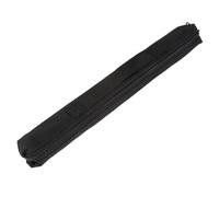 COOLHIYA Waterproof Oxford Fabric Padded Flute Carrying Case Black Tote Bag for Recorder and Soprano Saxophone Storage with Zipper, Portable Wind Instrument Soft Case for Travel