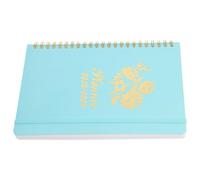 COOLHIYA Weekly Planner Notebook Monthly and Weekly Planner 2025-2027 with Comprehensive Coverage and Portable Design, Paper Material, Elegant Green for Personal Use and Schools