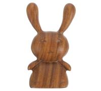 COOLHIYA Wooden Acupuncture Points Massage Tool Cartoon Retro Facial Massager with Comprehensive Acupoint Cover to Body Tension for Household Pelma Use