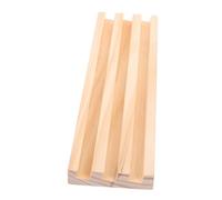 COOLHIYA Wooden Domino Tray Holder Non-slip Rack Organizer for Domino Tiles and Tabletop Games Minimalist Display Stand for Adults and Family Play