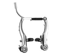 COOLHOOD 1 Pair Brake Levers Aluminum Alloys V-Brake Calipers, Silver | Front Rear Brakings for Cycling Bike Handlebars Brake Set Bicycles Brake Equipment
