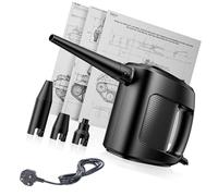 COOLHOOD 220V Handheld Corded Air Blower 33000-35000RPM Fast Speed Low Noise Operations for Car Home Appliances ABS 3Meter Power Cord Computer Cleaning Air Duster Tool